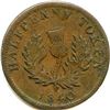 Image 4 : Lot of Seven Br 874 Nova Scotia 1840 Half Penny Thistle Tokens.
