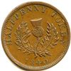 Image 8 : Lot of Seven Br 874 Nova Scotia 1840 Half Penny Thistle Tokens.