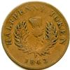 Image 2 : Lot of Thirteen Br 874 Nova Scotia 1843 Half Penny Thistle Tokens.