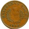 Image 4 : Lot of Thirteen Br 874 Nova Scotia 1843 Half Penny Thistle Tokens.
