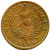 Image 6 : Lot of Thirteen Br 874 Nova Scotia 1843 Half Penny Thistle Tokens.