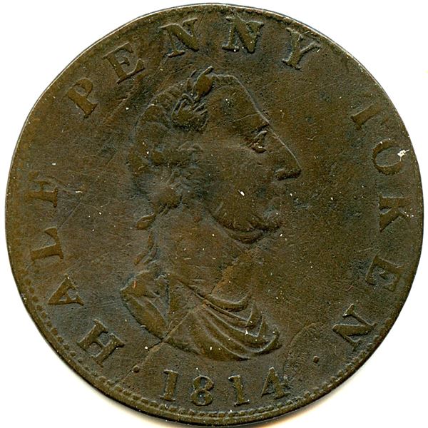 Lot of Four Nova Scotia Tokens.