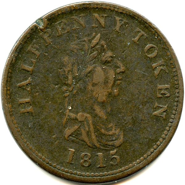 Lot of Ten Nova Scotia Tokens.