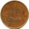 Image 14 : Lot of Nineteen Br 912 CH-NB-1B 1854 Frigate Half Penny New Brunswick Tokens.
