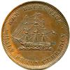 Image 24 : Lot of Nineteen Br 912 CH-NB-1B 1854 Frigate Half Penny New Brunswick Tokens.