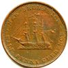 Image 28 : Lot of Nineteen Br 912 CH-NB-1B 1854 Frigate Half Penny New Brunswick Tokens.