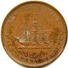 Image 34 : Lot of Nineteen Br 912 CH-NB-1B 1854 Frigate Half Penny New Brunswick Tokens.
