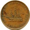 Image 35 : Lot of Nineteen Br 912 CH-NB-1B 1854 Frigate Half Penny New Brunswick Tokens.
