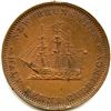 Image 4 : Lot of Nineteen Br 912 CH-NB-1B 1854 Frigate Half Penny New Brunswick Tokens.