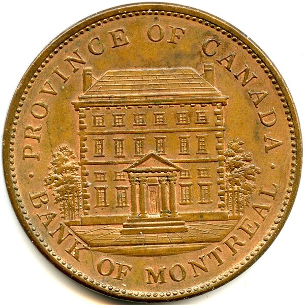 Br 526 Bank Of Montreal One Penny Token.