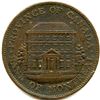 Image 1 : Br 527 Bank of Montreal 1842 Tall Trees Half Penny Token.