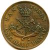 Image 32 : Lot of Eighteen Bank of Upper Canada Tokens.