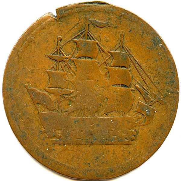 Lot of Two Blacksmith Tokens.