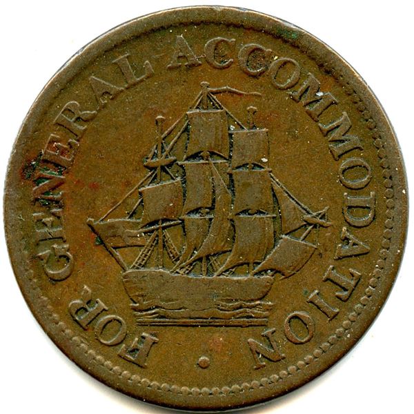 Lot of Six Anonymous and Miscellaneous Tokens.