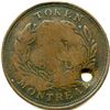 Image 2 : Lot of Two Devins & Bolton Countermarked Tokens.