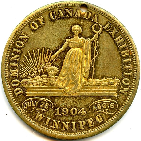 Lot of Two Exhibition Medals.