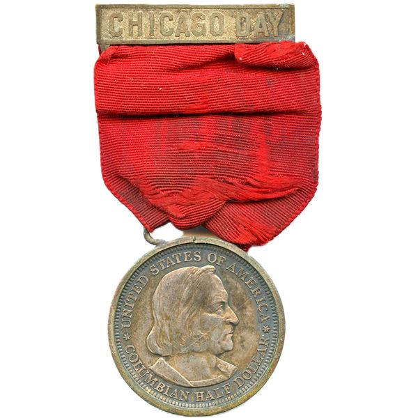 1893 Columbian Exposition Half Dollar Souvenir.