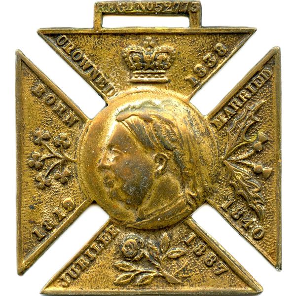 Lot of Five Canadian Royalty Medals.