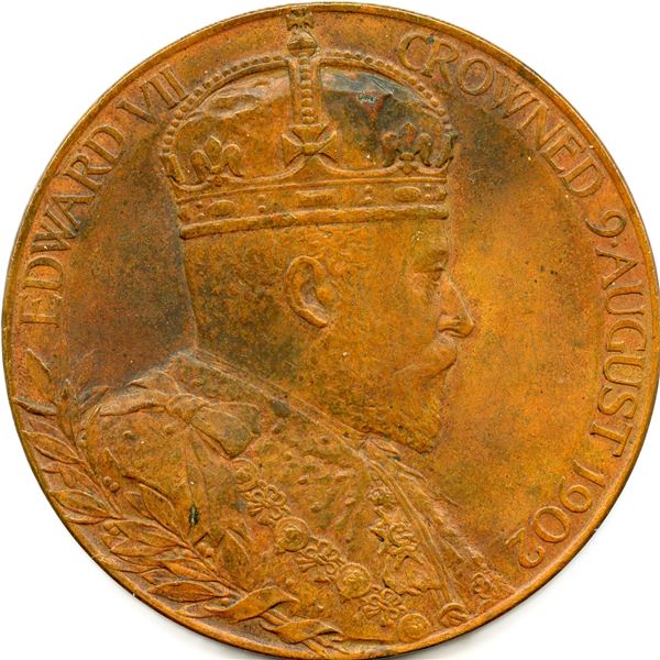 Lot of Two Edward VII Coronation Medals.