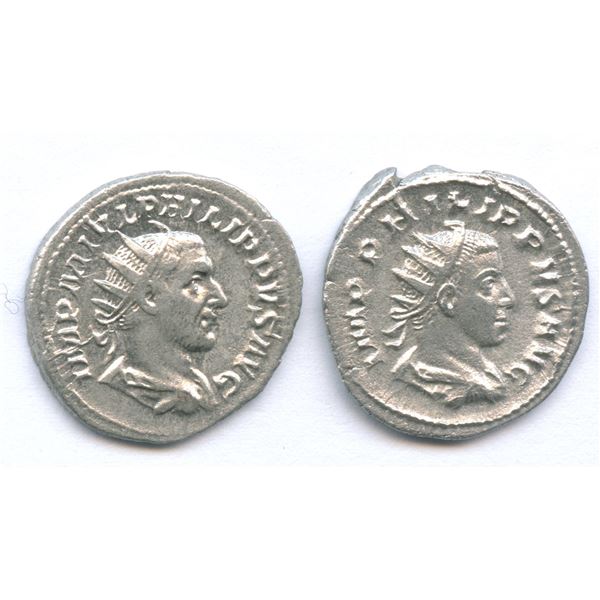 Roman Imperial - Father & Son Emperors. Lot of 2