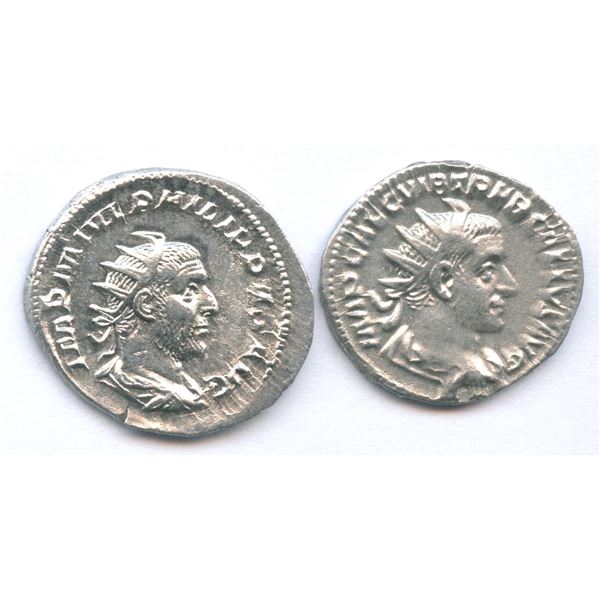 Roman Imperial - 3rd Century Emperors. Lot of 2