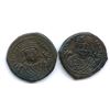 Image 2 : Byzantine Empire - Maurice Tiberius (AD 582-602). AE Follis (40 Nummi). Lot of 2