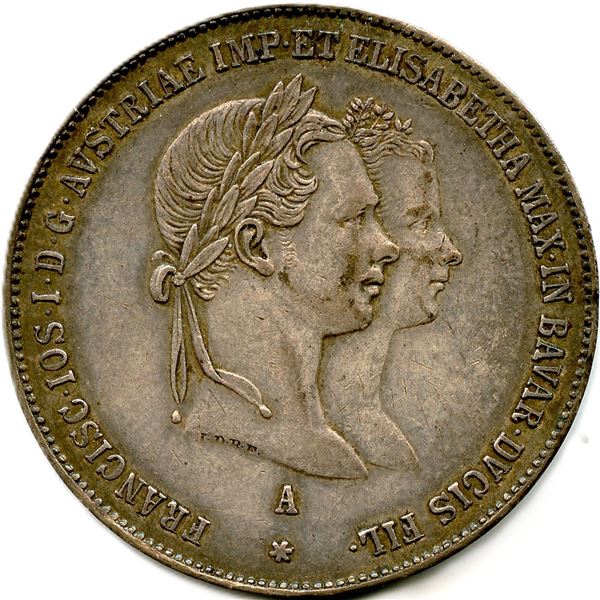 Austria. Wedding of Franz Joseph and Elisabeth.