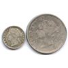 Image 2 : Straits Settlements Lot of Two Coins