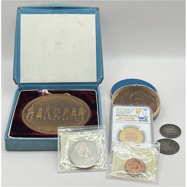 World Coins, Medals