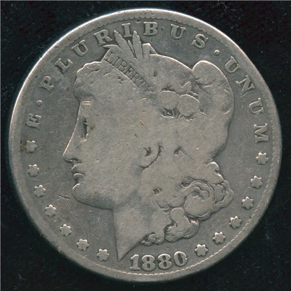 1880-S USA Morgan Silver Dollar