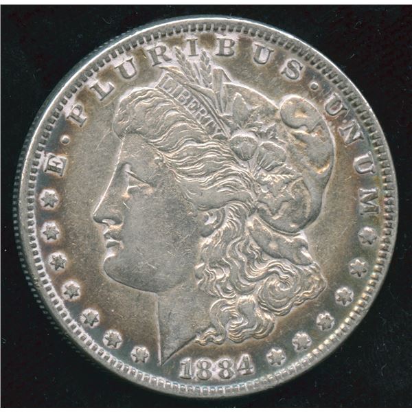 1884 USA Morgan Silver Dollar