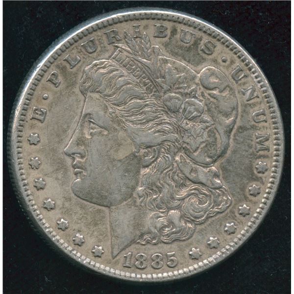 1885 USA Morgan Silver Dollar