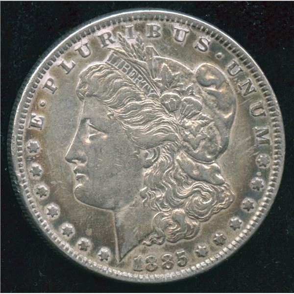 1885 USA Morgan Silver Dollar