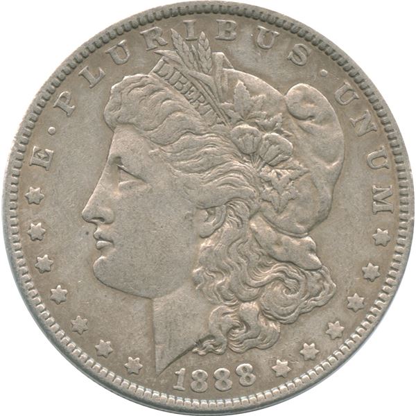 1888 USA Morgan Silver Dollar