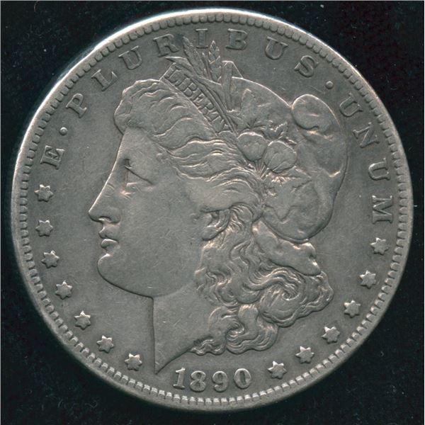 1890-CC USA Morgan Silver Dollar