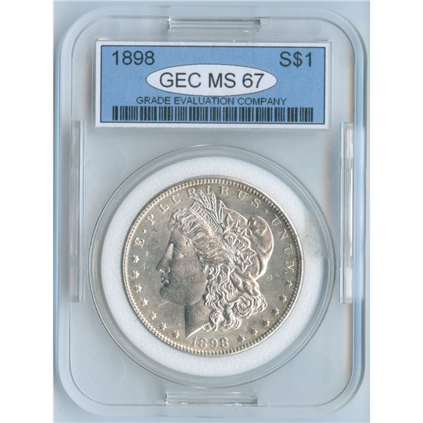 1898 USA Morgan Silver Dollar