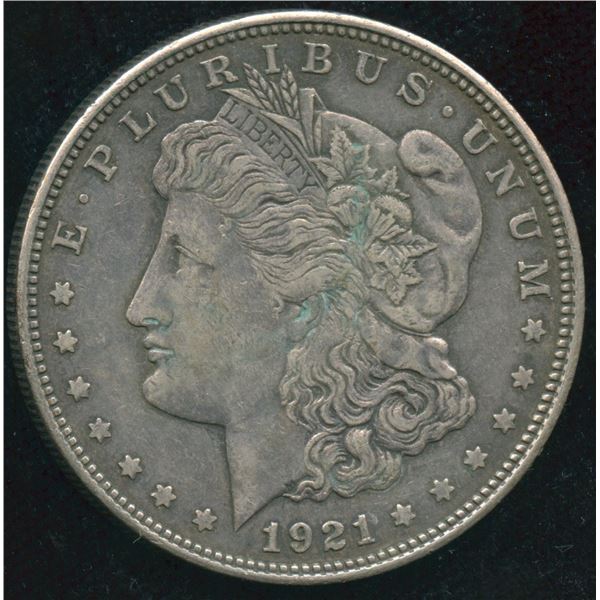 1921-D USA Morgan Silver Dollar