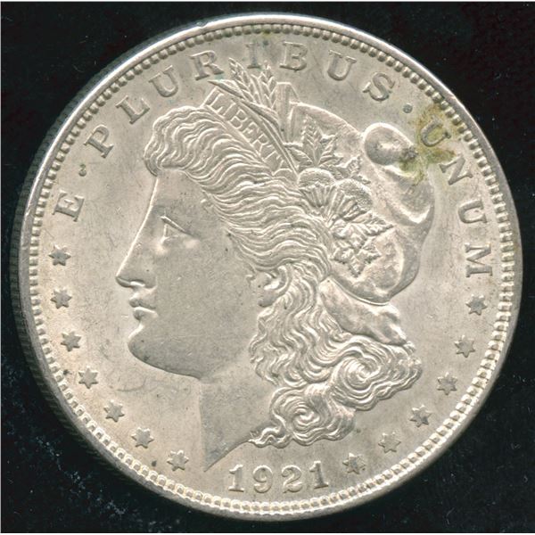 1921 USA Morgan Silver Dollar
