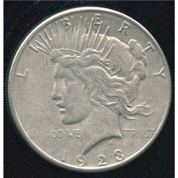 1923-S USA Peace Silver Dollar