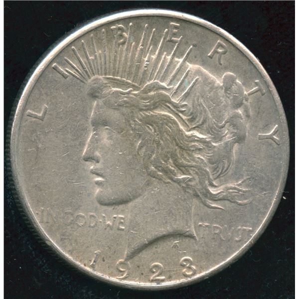 1923-S USA Peace Silver Dollar