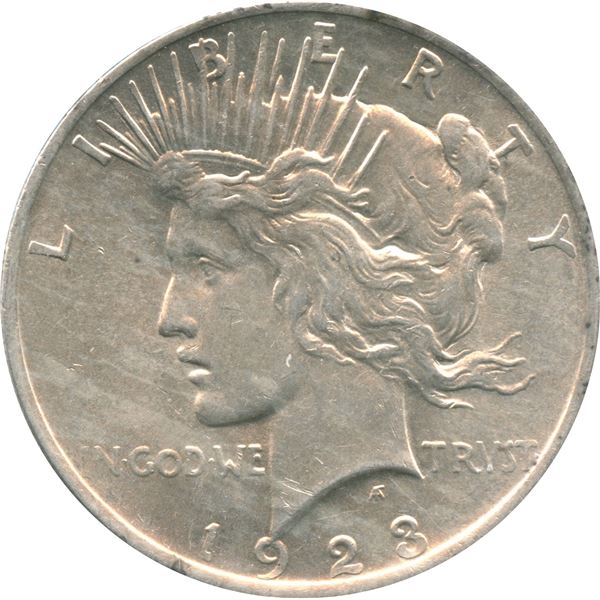 1923 USA Peace Silver Dollar
