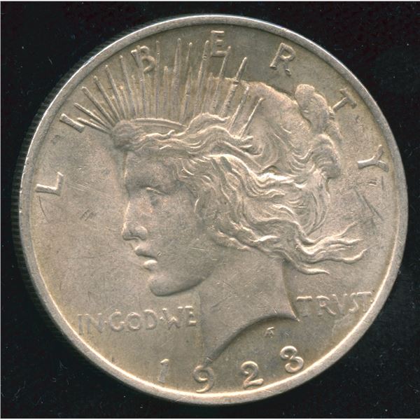1923 USA Peace Silver Dollar