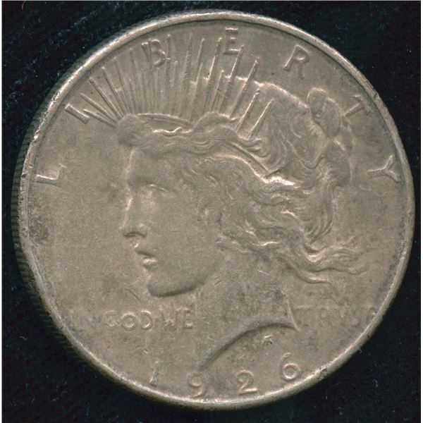 1926-S USA Peace Silver Dollar