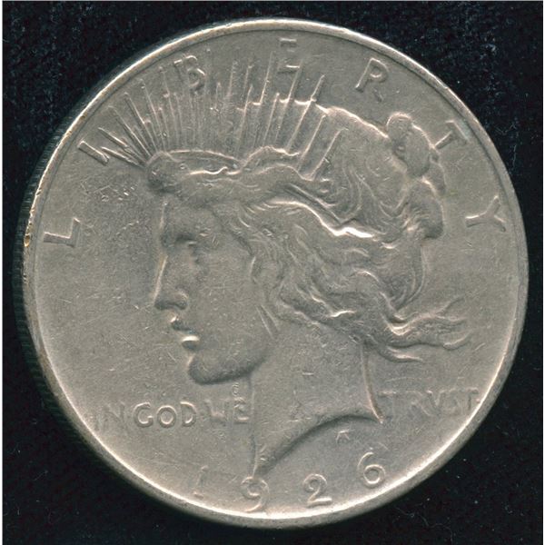 1926-D USA Peace Silver Dollar