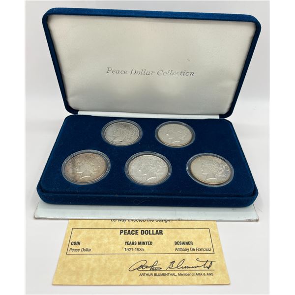 USA Peace Silver Dollar Collection