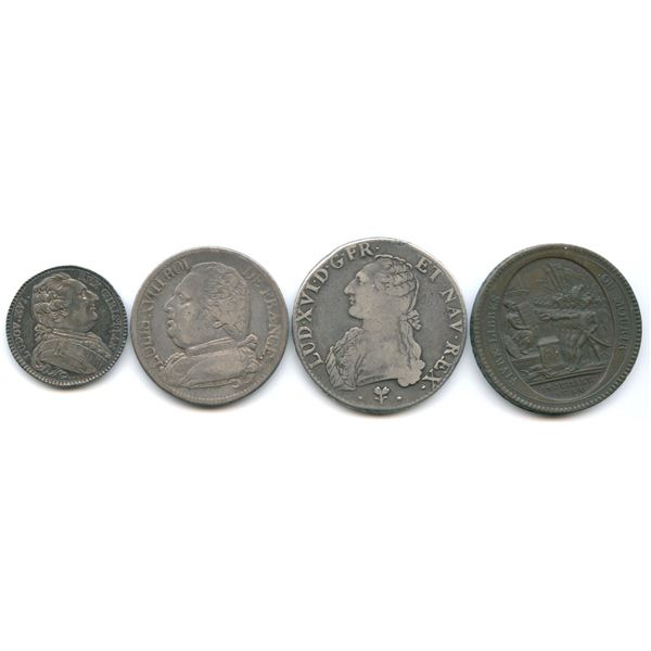 France Coins - Lot of 4