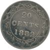Image 2 : 1882H Newfoundland Twenty Cents
