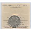Image 1 : 1885 Newfoundland Twenty Cents
