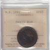 Image 1 : 1861 Nova Scotia One Cent - Small Bud