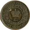 Image 2 : 1861 New Brunswick Half Cent